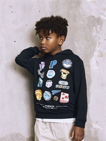 NAME IT Pokemon Jimm Sweat Hoodie Black